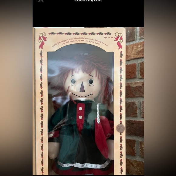 Raggedy Ann Special
Edition Collector Holiday
Keepsake Doll - Picture 6 of 10